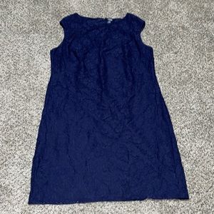 Chaps Navy Dress
